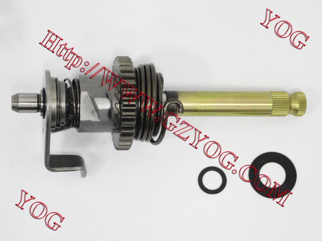 Yog Motorcycle Kick Shaft Assy/Starting Shaft Assy for Bajaj Boxer/Gy6-125/Cg-125