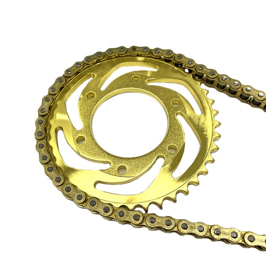 China Factory Price Motorcycle Link Chain and Sprocket Kit