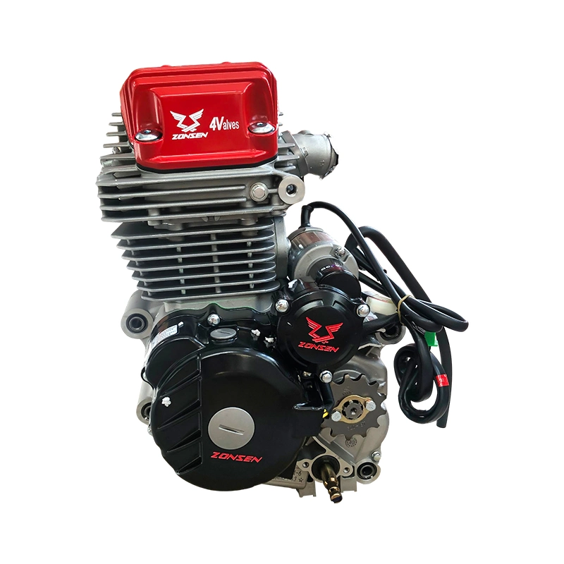 4 Valves Motorcycle Engine Zongshen 172fmm 4-Strokes Atvs Parts Dirt Bike 250cc Air-Cooled Engine