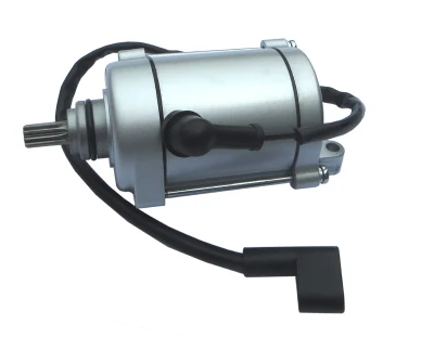 Silbriger Aluminium-Benzin-Motorrad-Bürstenloser Universal-Startermotor (SL125-ZZ)